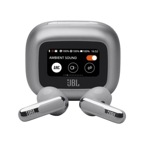 Auriculares Bluetooth True Wireless JBL LIVE FLEX 3 (In Ear - Microfone - Noise