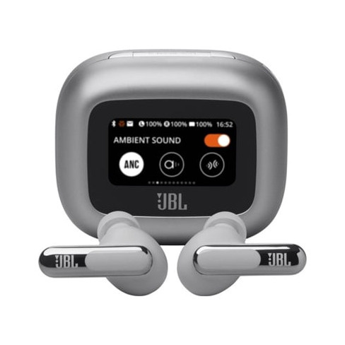 Auriculares Bluetooth True Wireless JBL LIVE BEAM 3 (In Ear - Microfone - Noise
