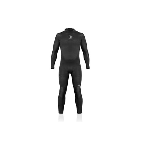 Fato Unissexo para Surf WATERFALL Tech Backzip Neopreno Preto (S)