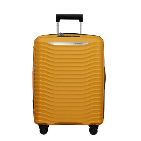 Mala de Cabine Upscape 55cm 4 Rodas Expansível 39L Amarelo