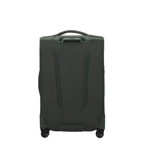 Mala de viagem média Respark 67cm 4 rodas expansível 82L Verde