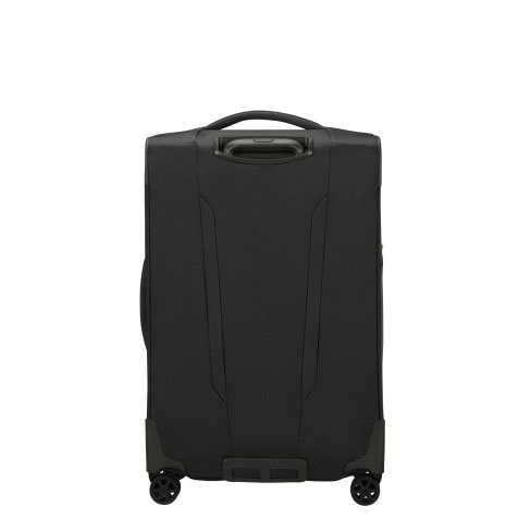 Mala de viagem média Respark 67cm 4 rodas expansível 82L Preto