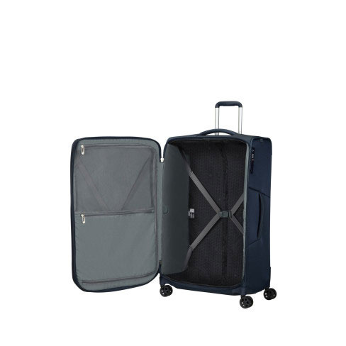 Mala de Viagem Grande Respark 79cm 4 Rodas 124L Azul