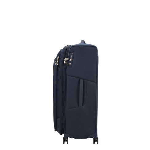 Mala de Viagem Grande Respark 79cm 4 Rodas 124L Azul