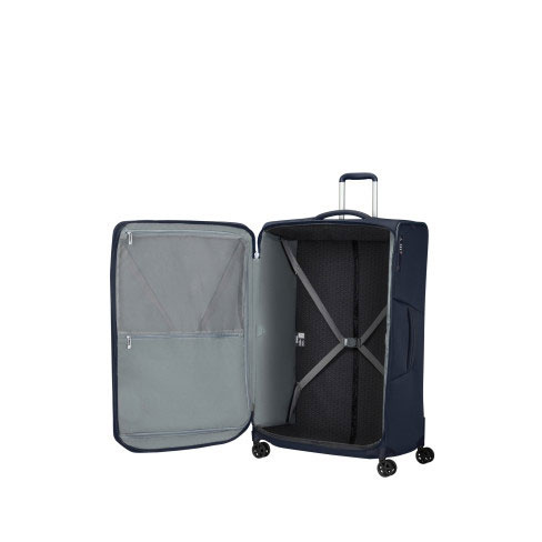 Mala de Viagem Extra Grande Respark 82cm 4 Rodas Expansível 156L Azul