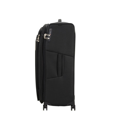 Mala de Viagem Extra Grande Respark 82cm 4 Rodas Expansível 156L Preto