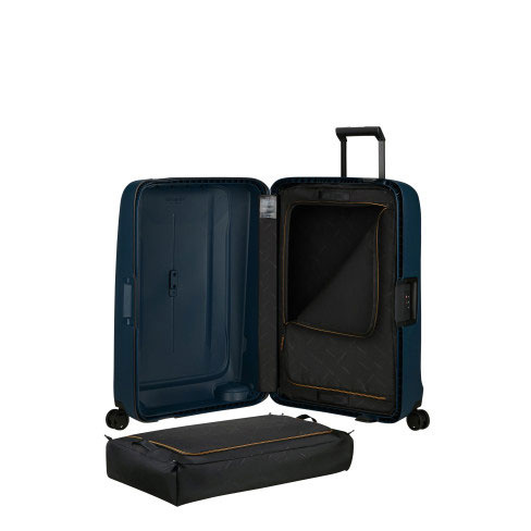 Mala de Viagem Média Essens 69cm 4 Rodas 88L Azul
