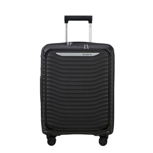 Mala de cabine Upscape 55cm Acesso Frontal 4 rodas Expansível 42L