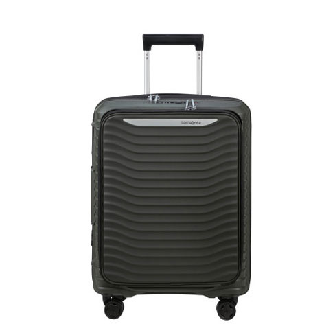 Mala de cabine Upscape 55cm Acesso Frontal 4 rodas Expansível 42L