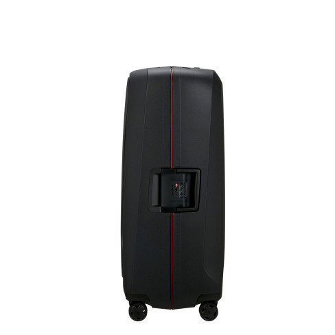 Mala de Viagem Extra grande Essens 81cm 4 Rodas 140L Preto/Vermelho