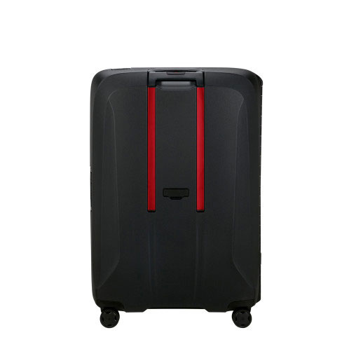 Mala de Viagem Extra grande Essens 81cm 4 Rodas 140L Preto/Vermelho