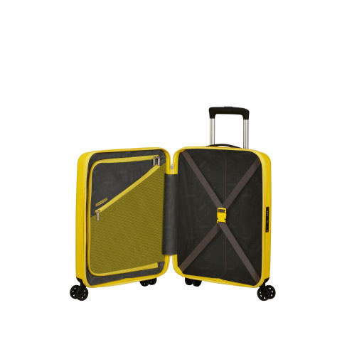Mala de cabine Rejoy 55cm com 4 rodas 35L Amarelo