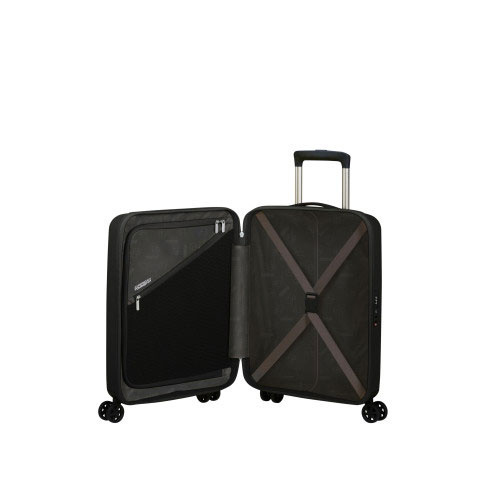 Mala de cabine Rejoy 55cm com 4 rodas 35L Preto