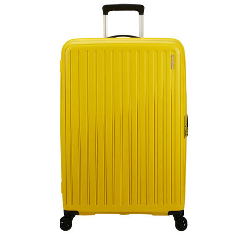 Mala de viagem grande Rejoy 77cm com 4 rodas 100L Amarelo