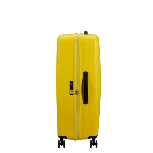 Mala de viagem grande Rejoy 77cm com 4 rodas 100L Amarelo