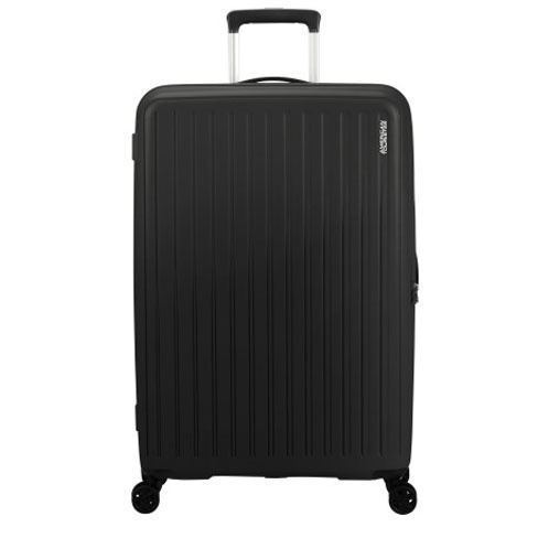 Mala de viagem grande Rejoy 77cm com 4 rodas 100L Preto