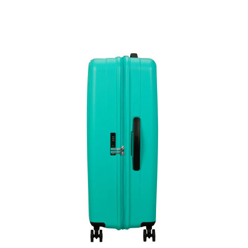 Mala de viagem grande Rejoy 77cm com 4 rodas 100L Azul-Aquático