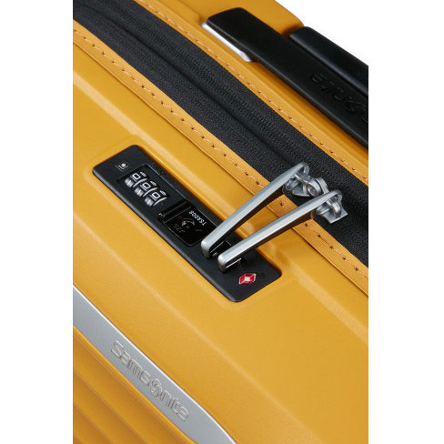 Mala de Cabine Upscape Underseater 45cm 4 Rodas Expansível 28L Amarelo