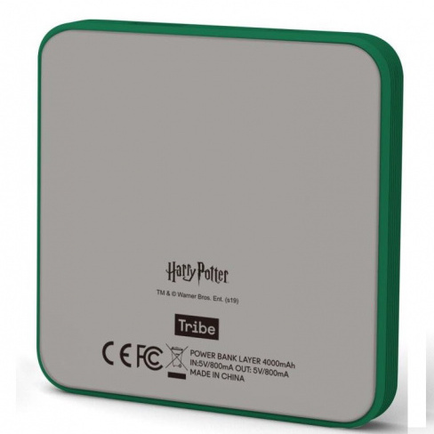 Tribe - Layer Power Bank 4000 mAh Harry Potter (slytherin)