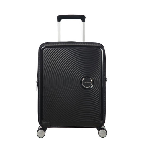 Mala de Cabine Soundbox 55cm Expansível 4 Rodas Preto