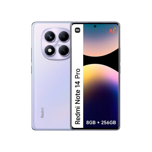 Smartphone XIAOMI Redmi Note 14 Pro (6,67'' - 8 GB - 256 GB - Roxo)