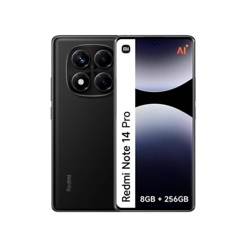 Smartphone XIAOMI Redmi Note 14 Pro (6,67'' - 8 GB - 256 GB - Preto)