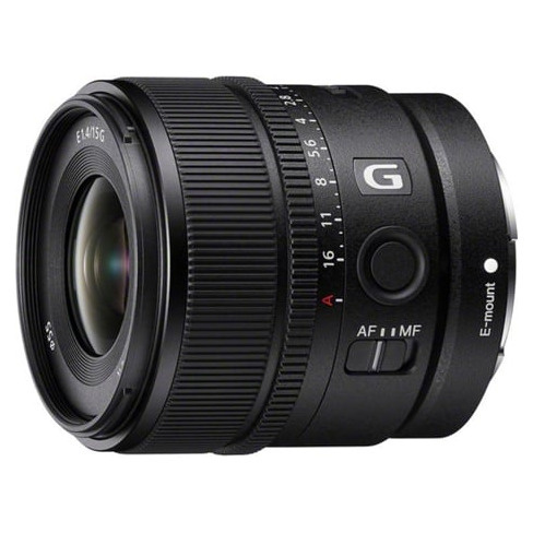 Objetiva SONY E SEL15F14G (Preto - Encaixe: Sony E - Abertura: f/1.4 - f/15)