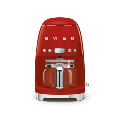 Máquina de Café Filtro SMEG DCF02RDEU (10 Chávenas)