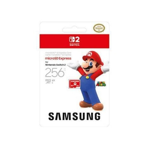 Pré-venda Cartão de Memória SAMSUNG Nintendo Switch 2 Micro SD Express Card (