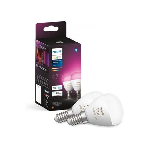 Lâmpada PHILIPS Signify Huewca 4.3W E14 2P