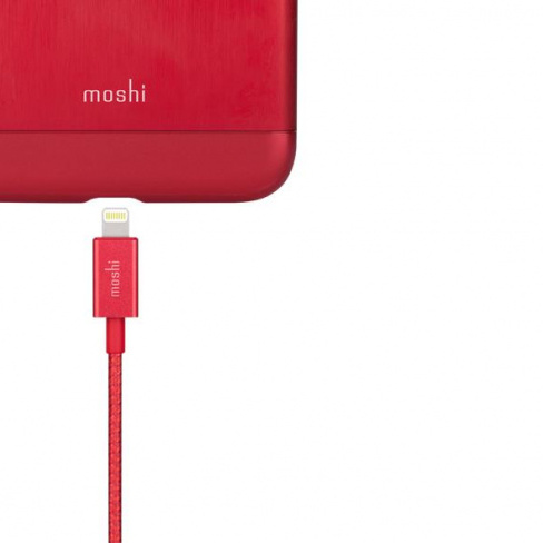 Moshi - Integra Lightning-USB cable (crimson red)