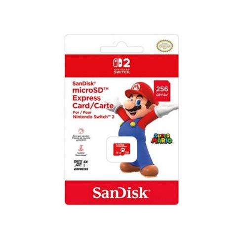Pré-venda Cartão de Memória SANDISK Nintendo Switch 2 Micro SD Express Card (