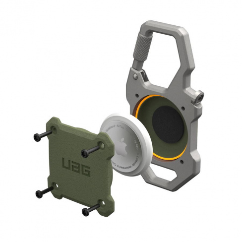 UAG - Monarch Case AirTag (oliver drab/silver)