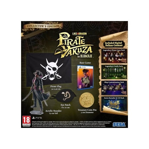 Jogo PS5 Like A Dragon-Pirate Yakuza In Hawaii Collector's Edition