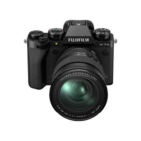 Kit Máquina Fotográfica Mirrorless FUJIFILM X-T5 + XF16-80MMF4 Black