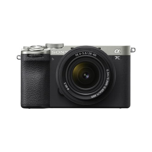 Máquina Fotográfica Mirrorless SONY Alpha a7C II (Prateado + FE 28-60mm f/4-5.