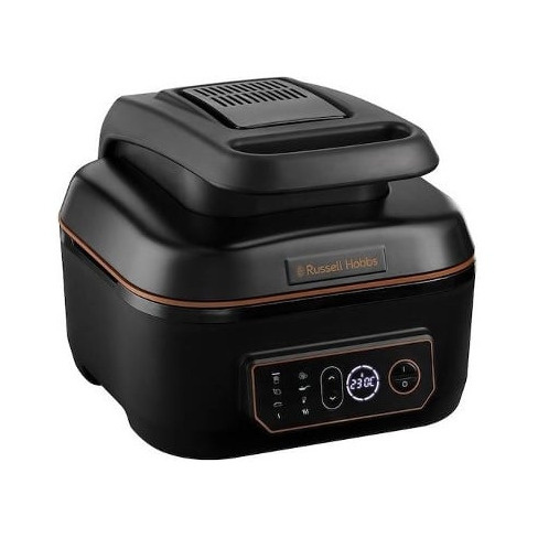 Fritadeira sem Óleo RUSSELL HOBBS Satisfry Air &amp; Grill (5.5 L - Preto)