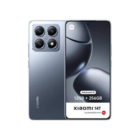Smartphone XIAOMI 14T (6.67'' - 12 GB - 256 GB - Azul Titânio)