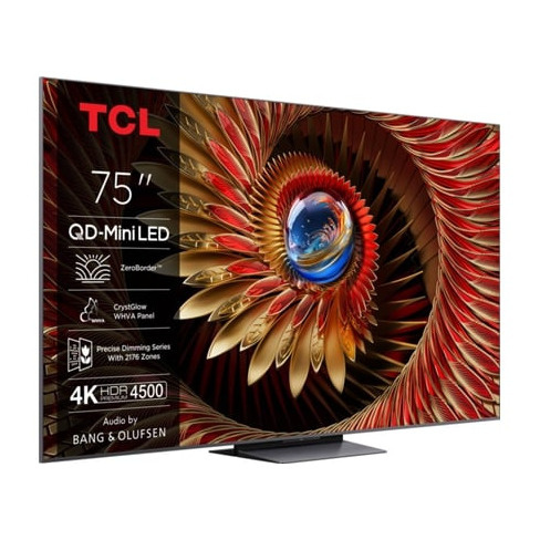 TV TCL 75C8K (Mini-LED - 75'' - 189 cm - 4K Ultra HD - Smart TV)