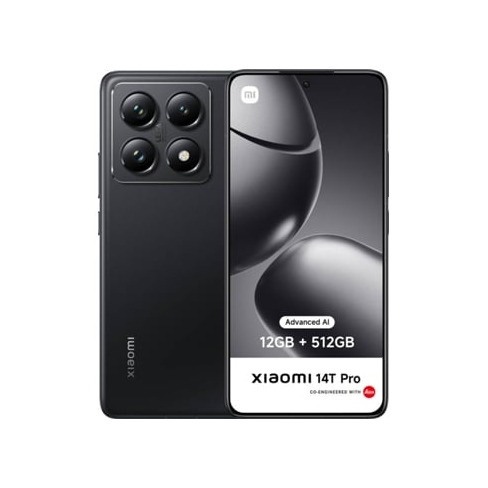 Smartphone XIAOMI 14T Pro (6.67'' - 12 GB - 512 GB - Preto Titânio)