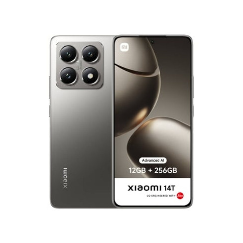 Smartphone XIAOMI 14T (6.67'' - 12 GB - 256 GB - Cinzento Titânio)