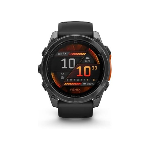 Relógio Desportivo GARMIN Fénix 8 (51mm - Preto)