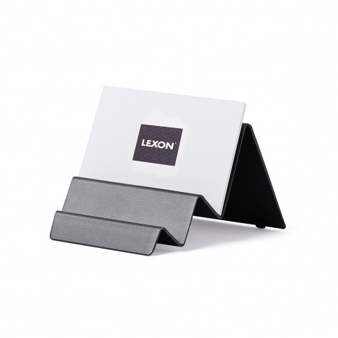 Lexon - Stand para cartões City (grey)