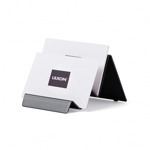 Lexon - Stand para cartões City (grey)