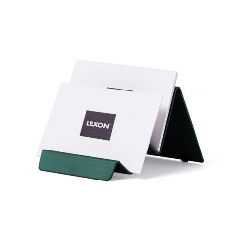 Lexon - Stand para cartões City (green)