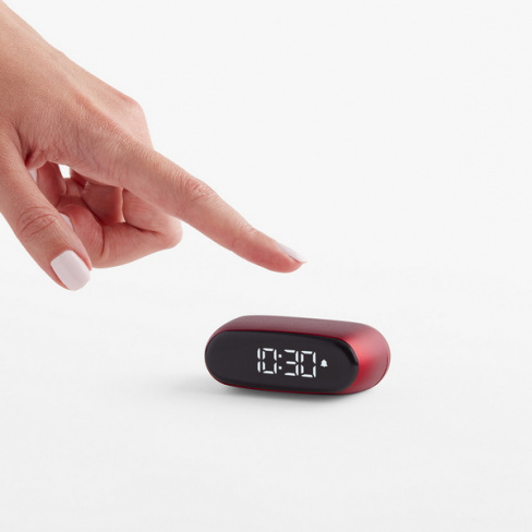 Lexon - Despertador Minut (dark red)