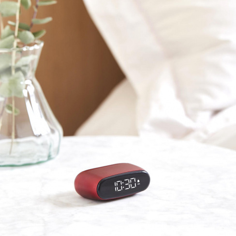 Lexon - Despertador Minut (dark red)