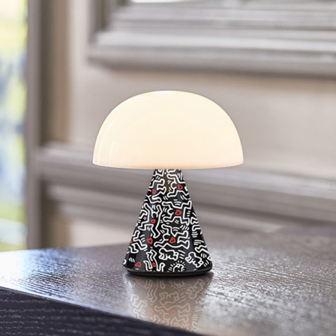 Lexon - Candeeiro Mina M (Keith Haring love black)