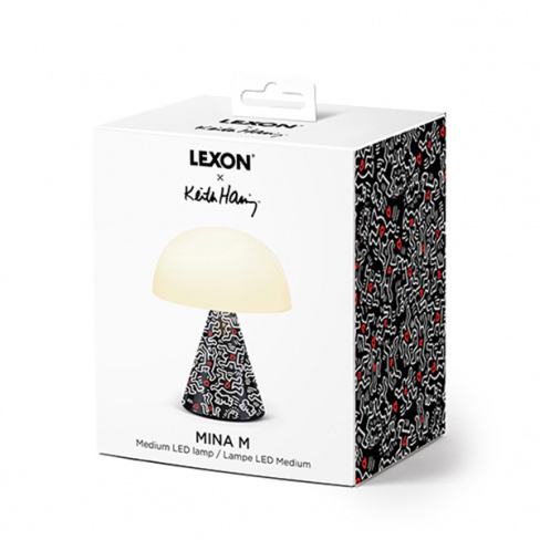 Lexon - Candeeiro Mina M (Keith Haring love black)