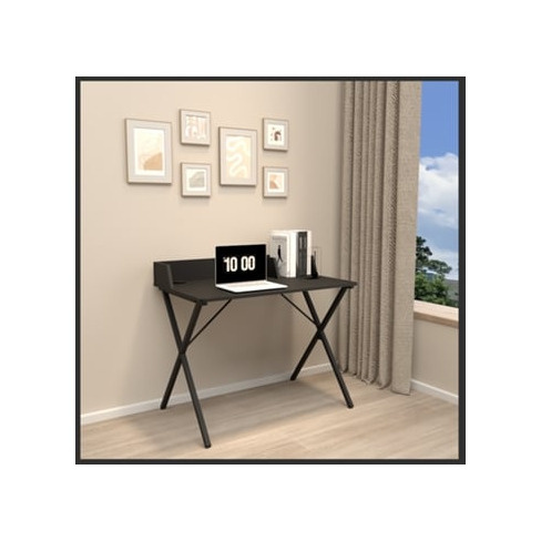 Secretária MITSAI Munich Preto (80 x 50 x 76 cm)